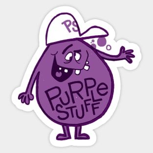 Some Purple Stuff Sticker